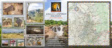 KMIA Domestic Arrival Hall - Kruger Lowveld Map 2015  Size: 7,35 metres x 3,2 metres